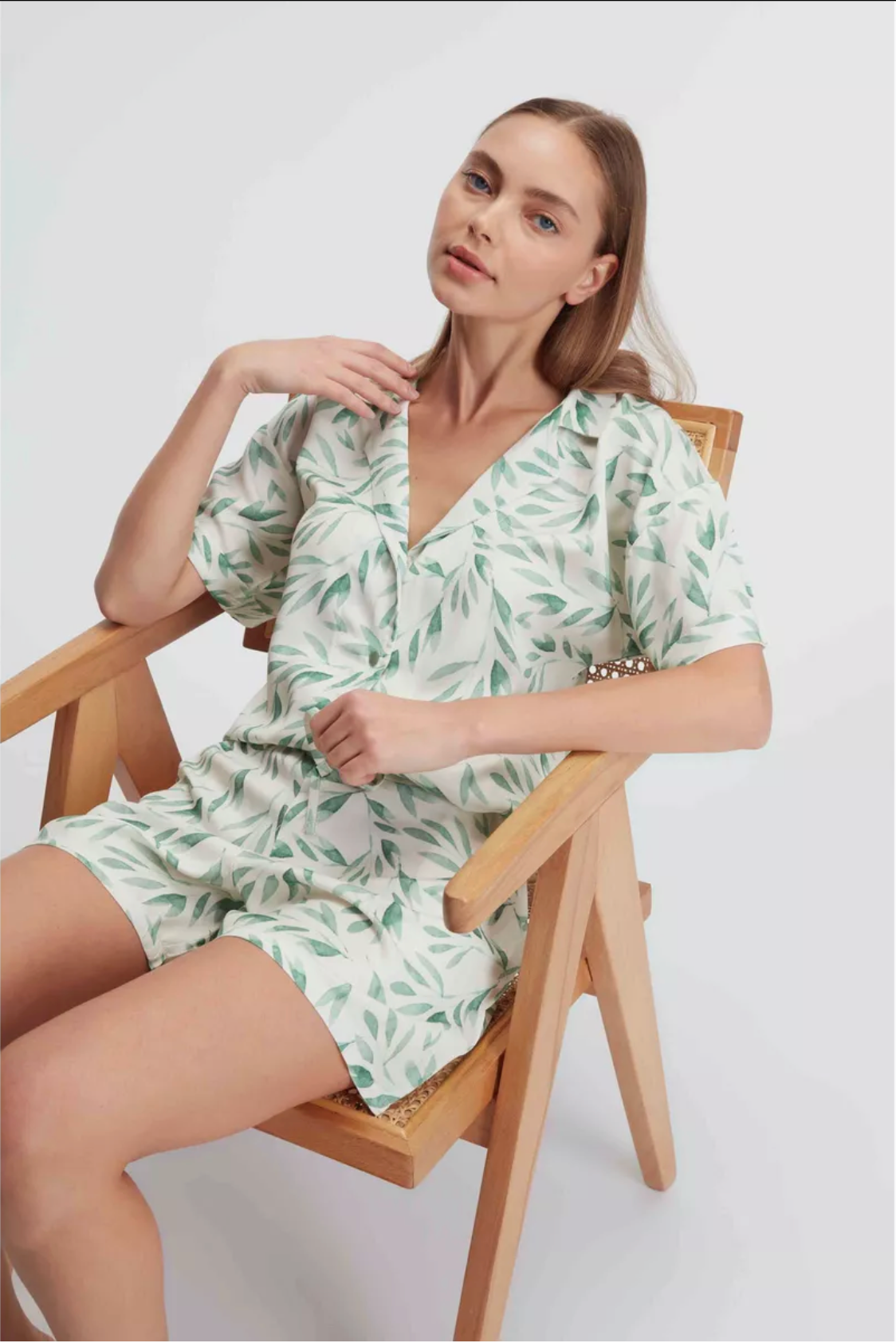 Ensemble Haut + Short Floral