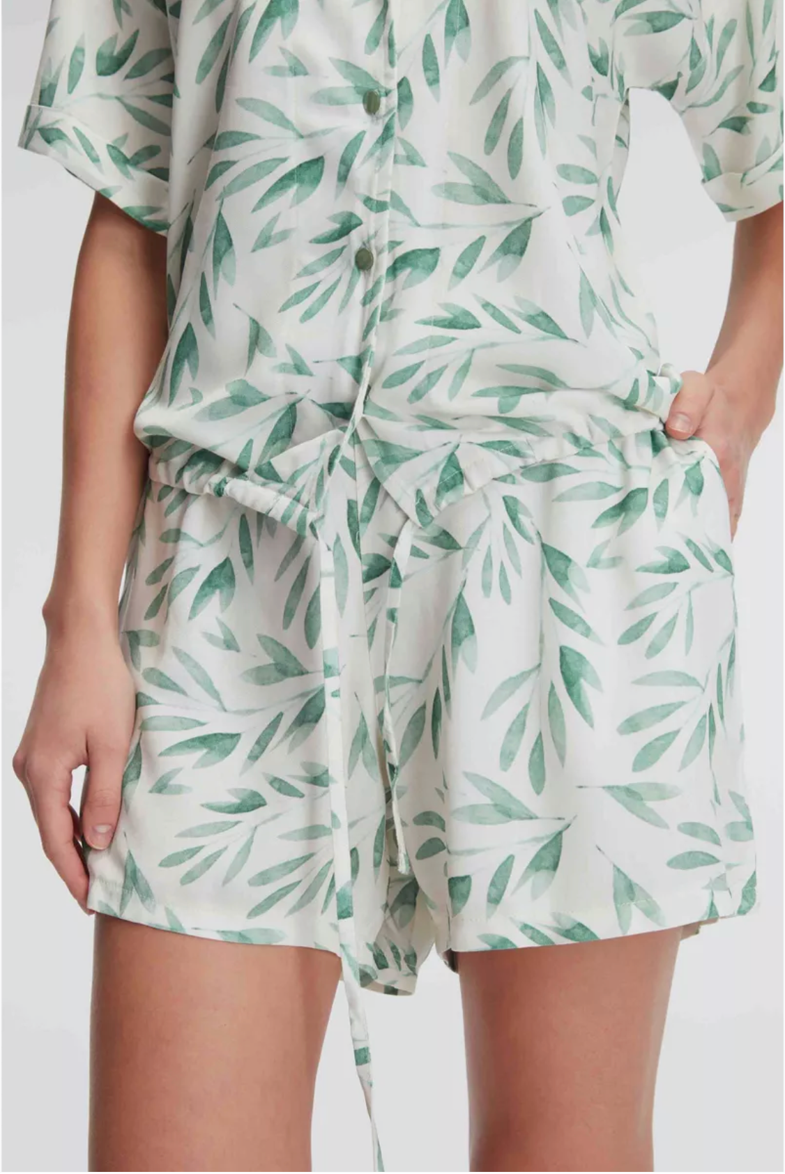 Ensemble Haut + Short Floral