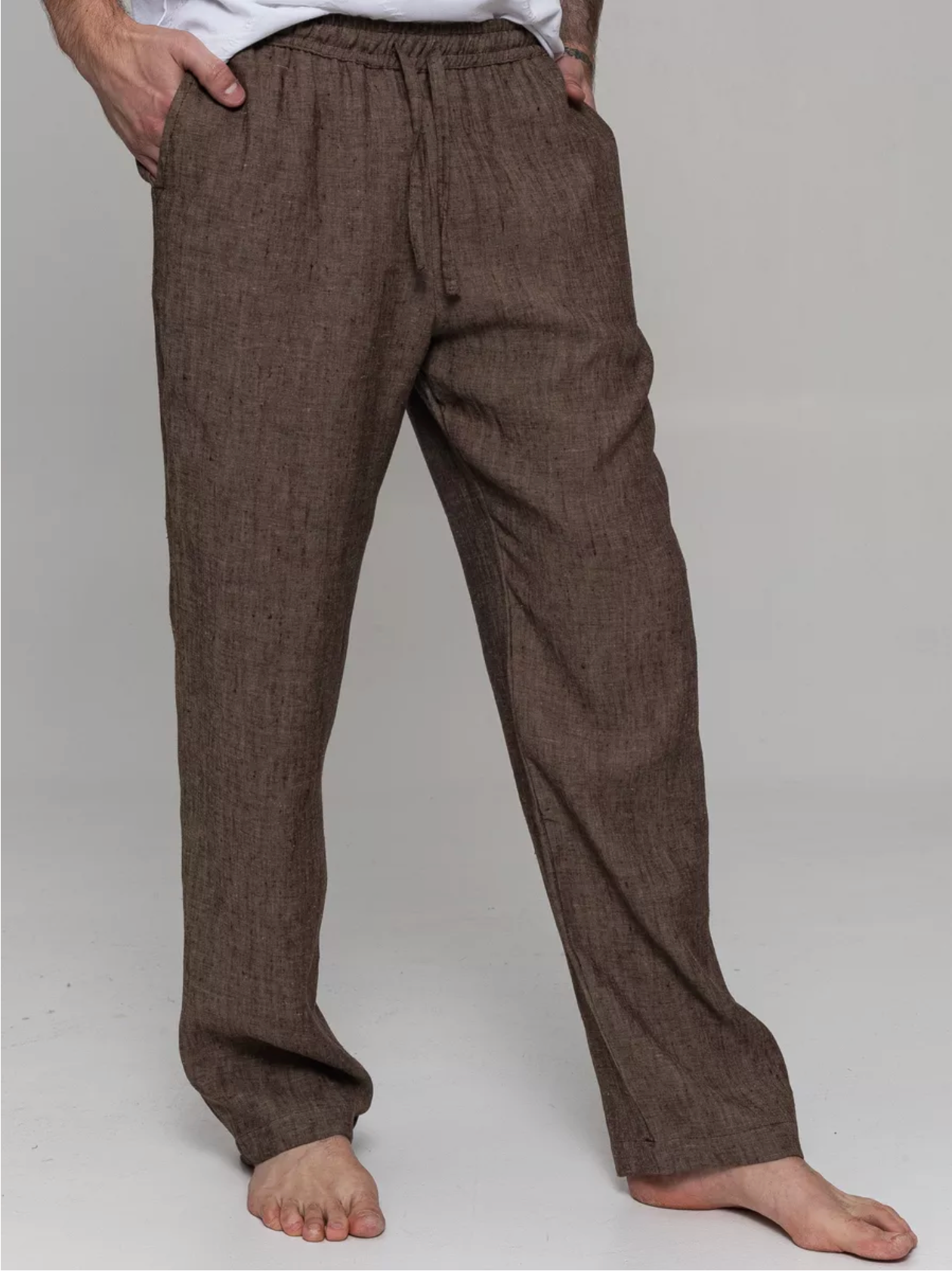 Pantalon homme en lin