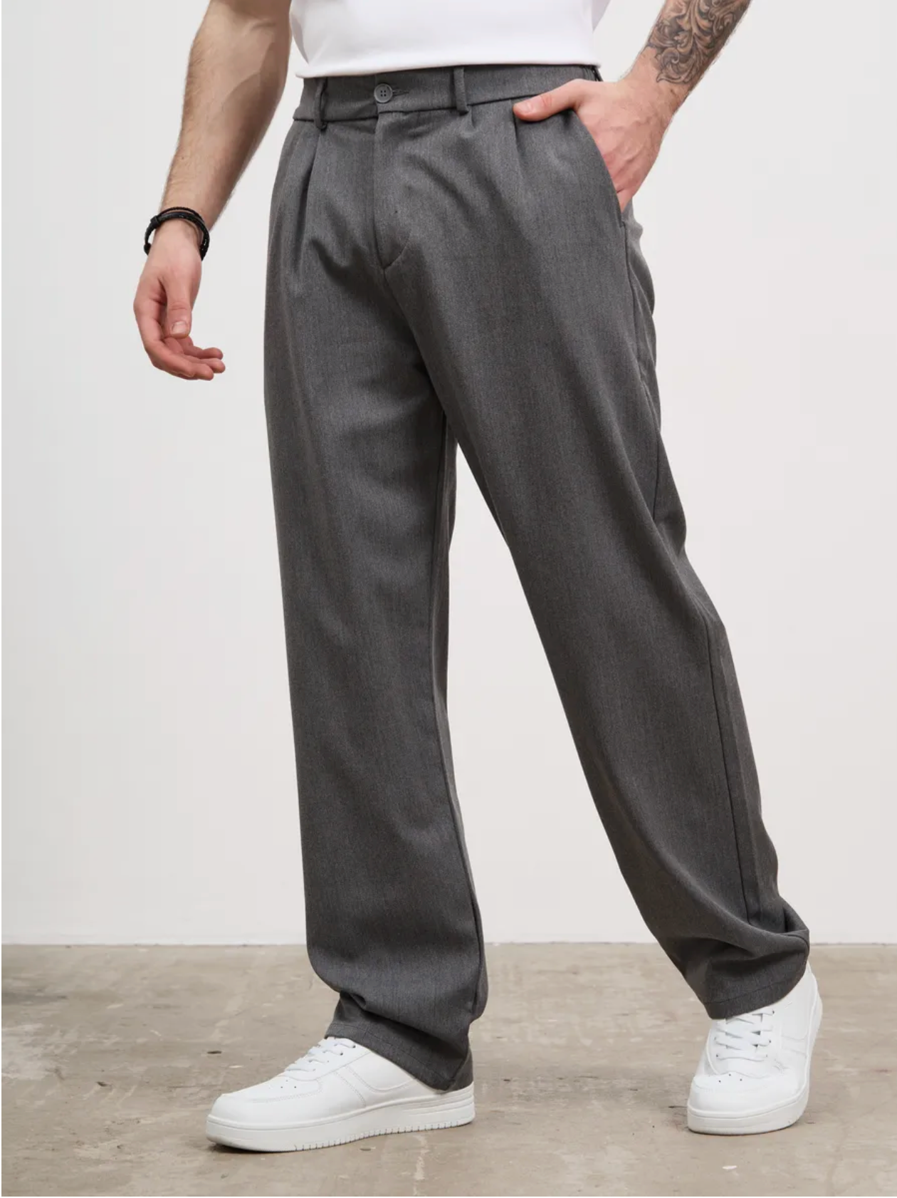 Pantalon à pinces