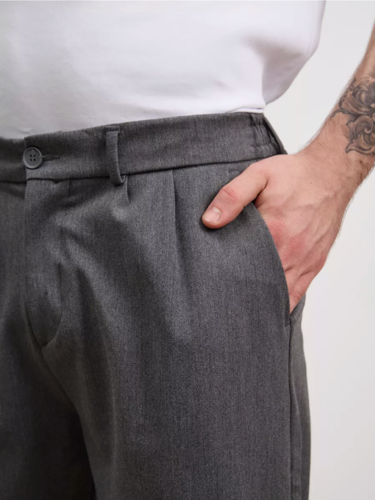 Pantalon à pinces
