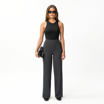 Pantalon classique droit décontracté