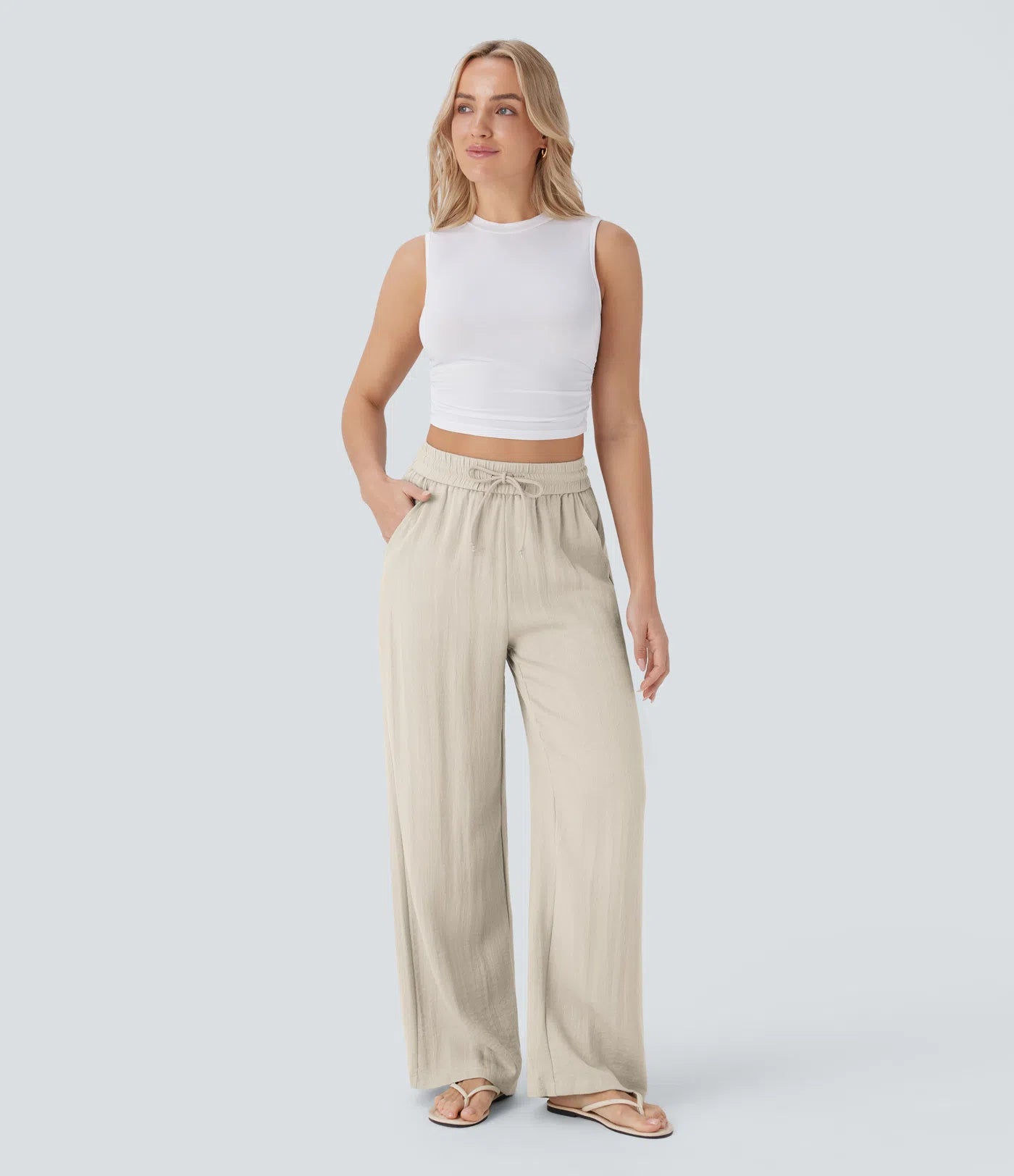 Linen Flow Pant