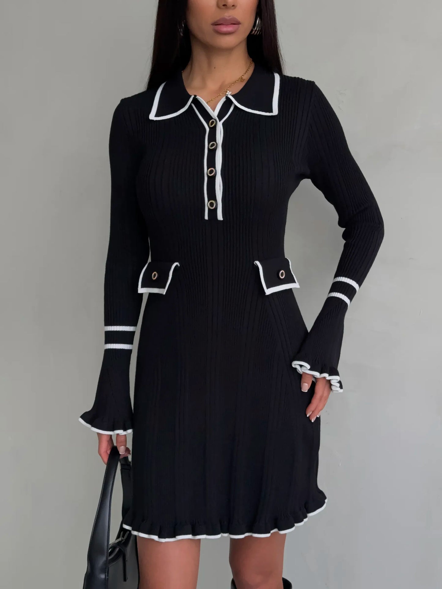 Robe en maille