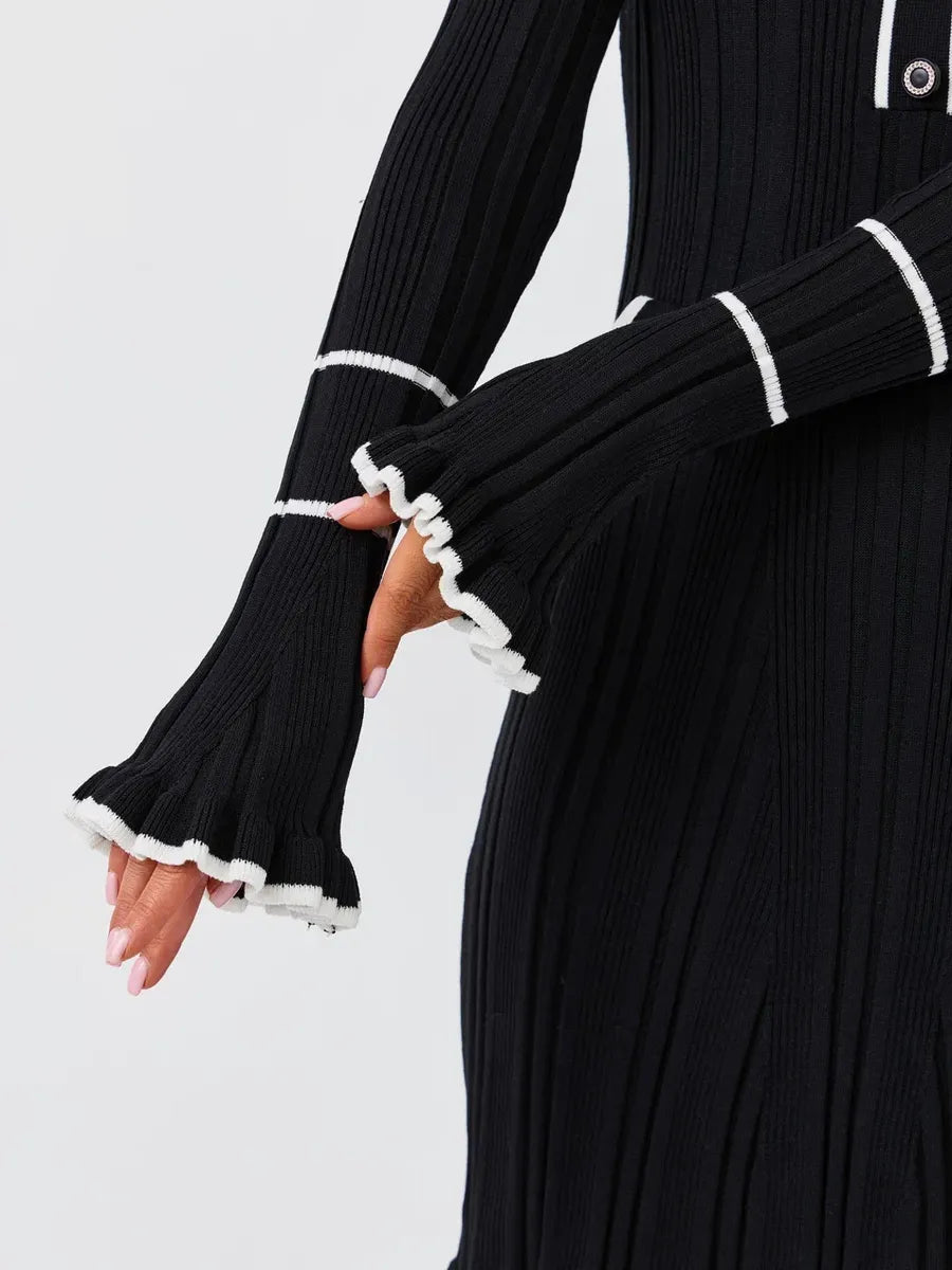 Robe en maille