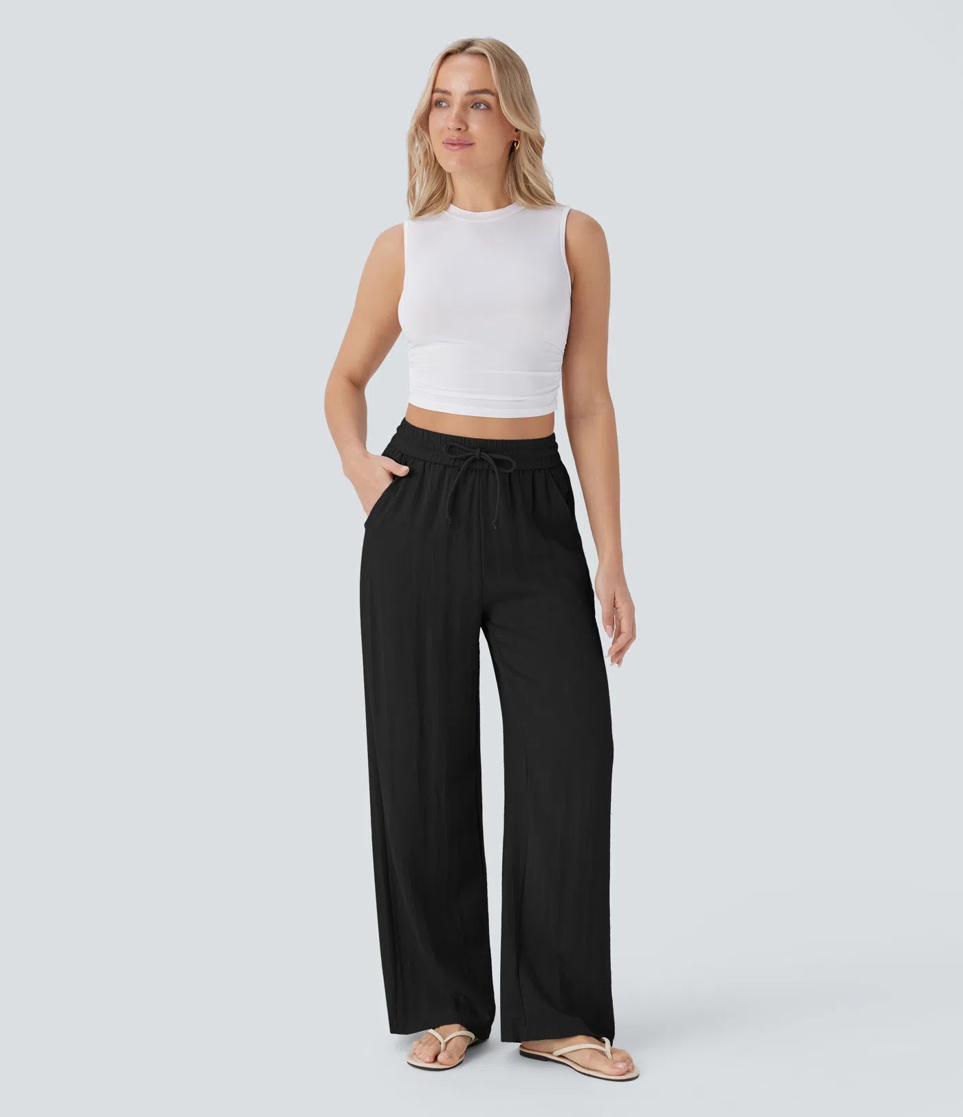 Linen Flow Pant