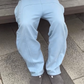 Jogging Oversize Raw Lines