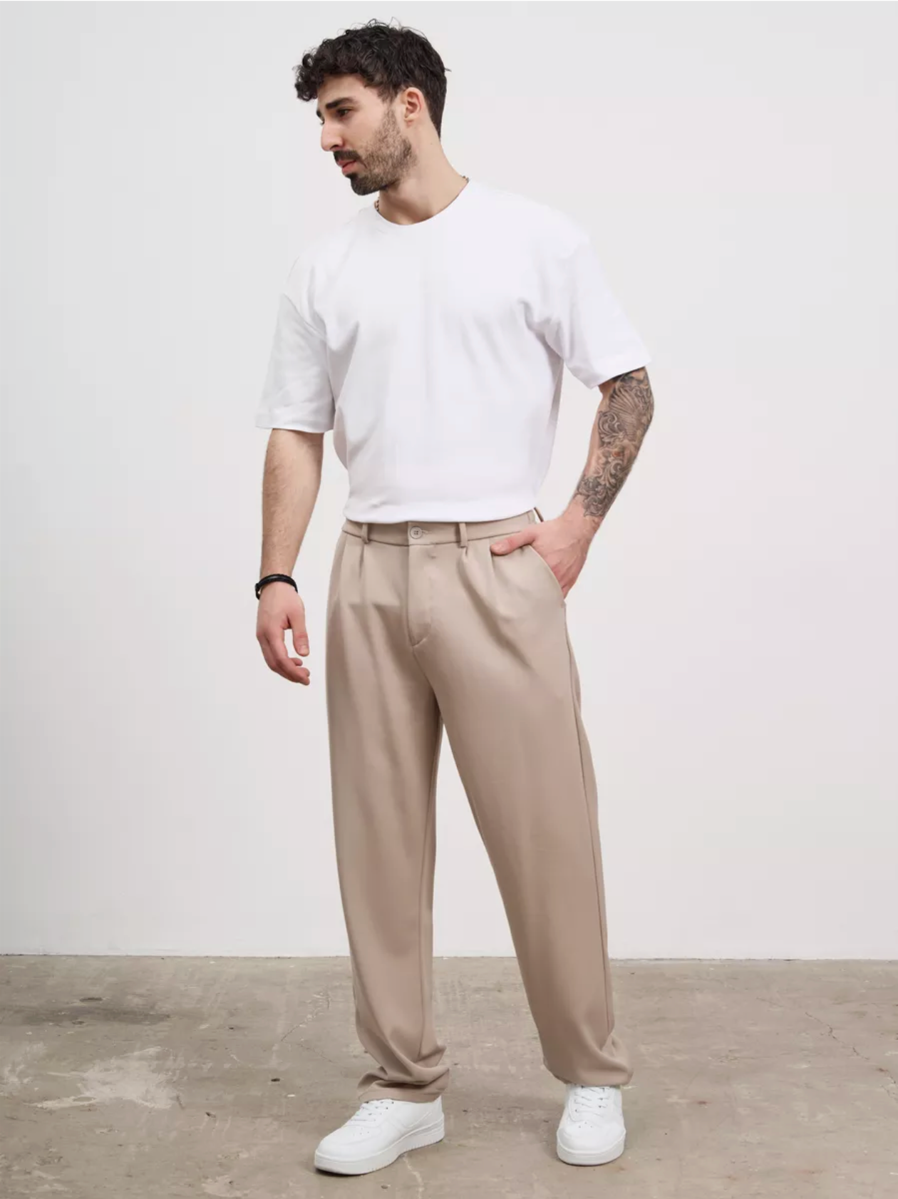 Pantalon à pinces
