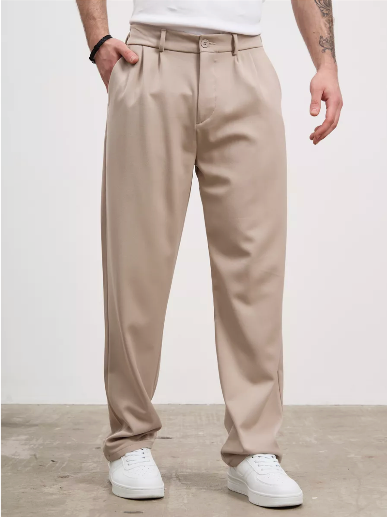 Pantalon à pinces