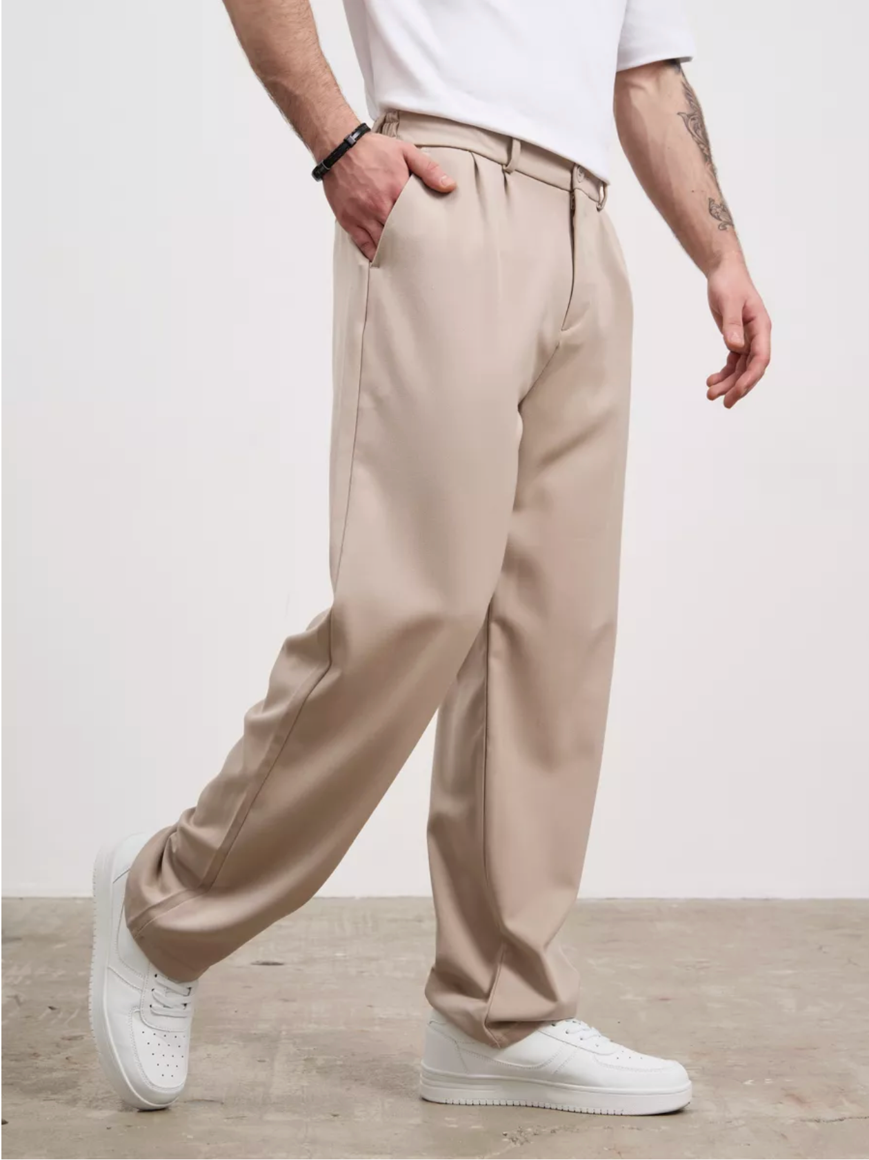 Pantalon à pinces