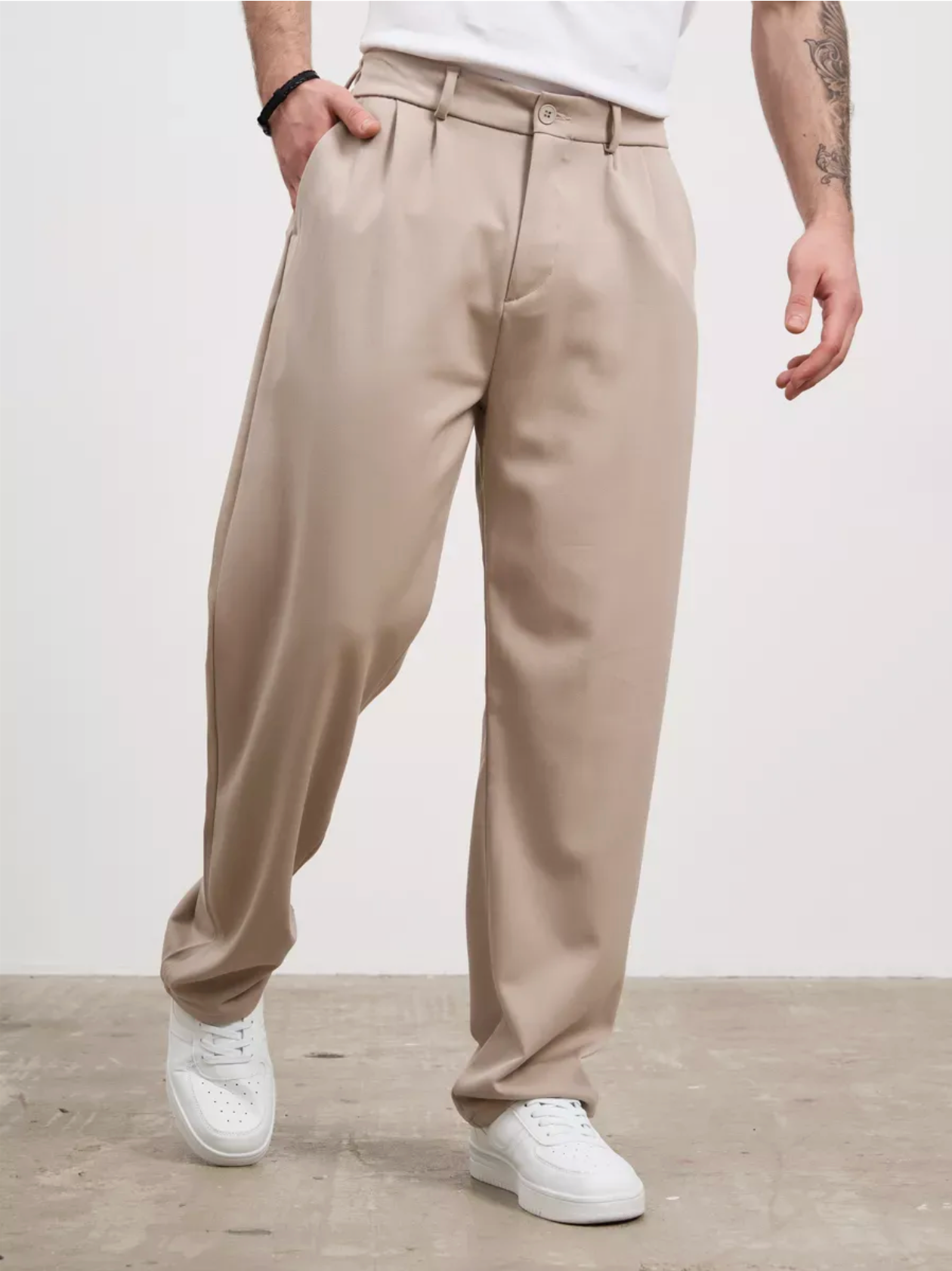 Pantalon à pinces