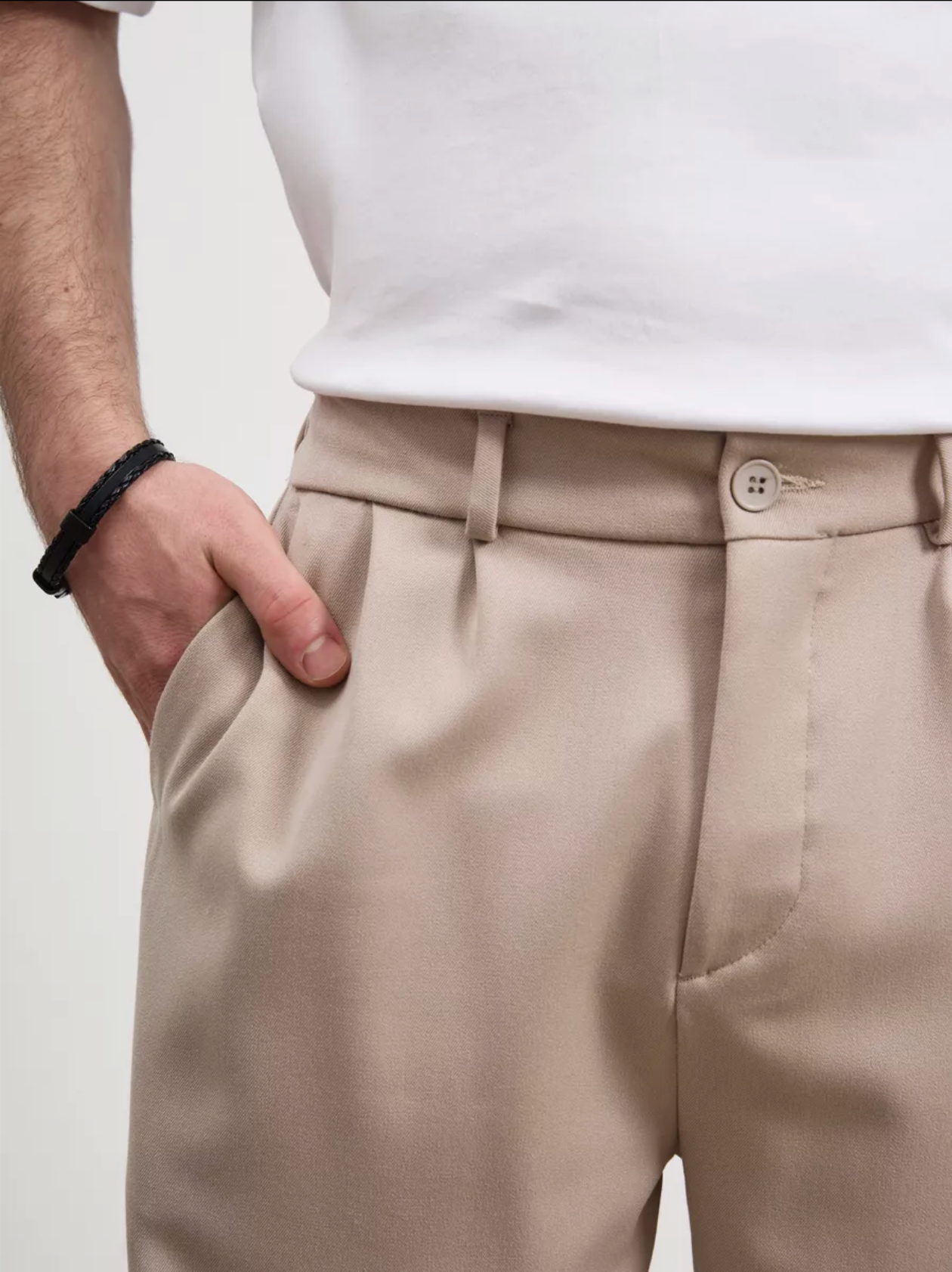 Pantalon à pinces