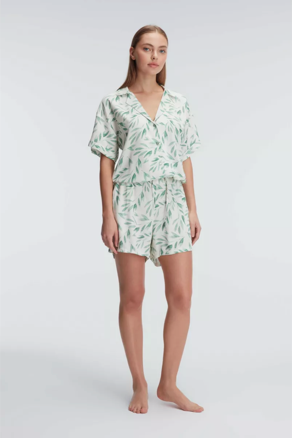 Ensemble Haut + Short Floral
