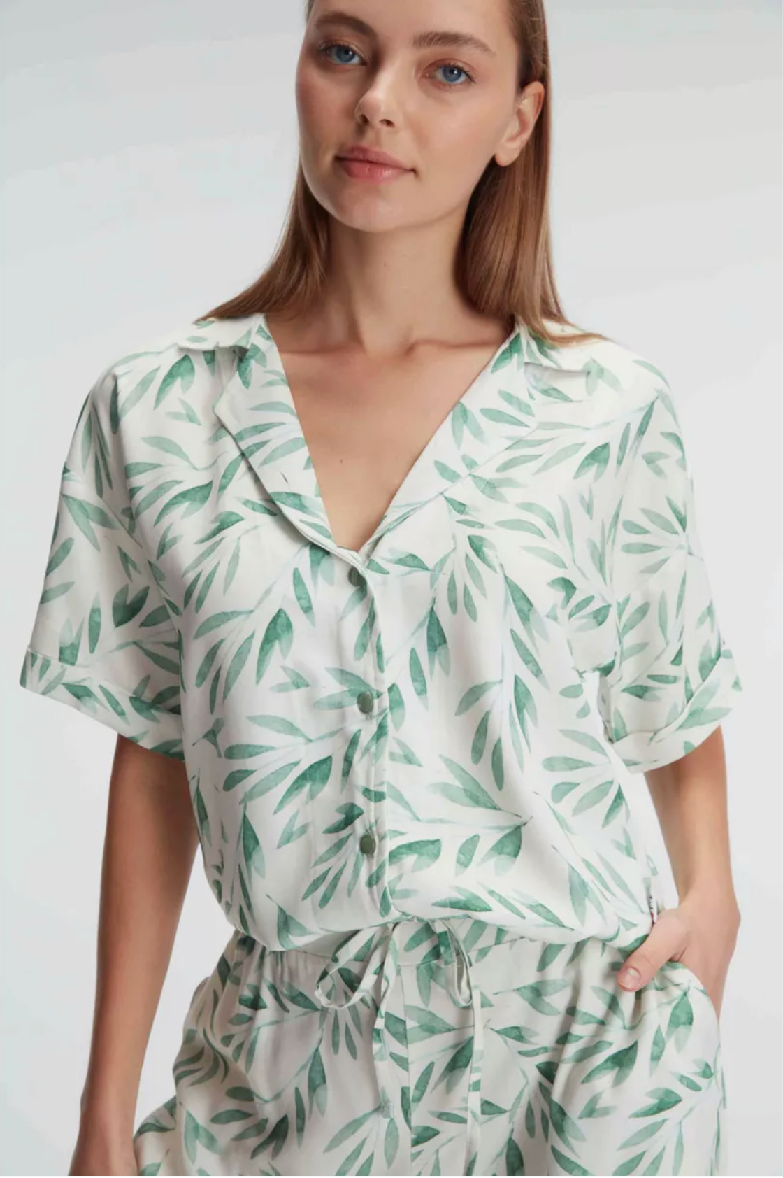 Ensemble Haut + Short Floral