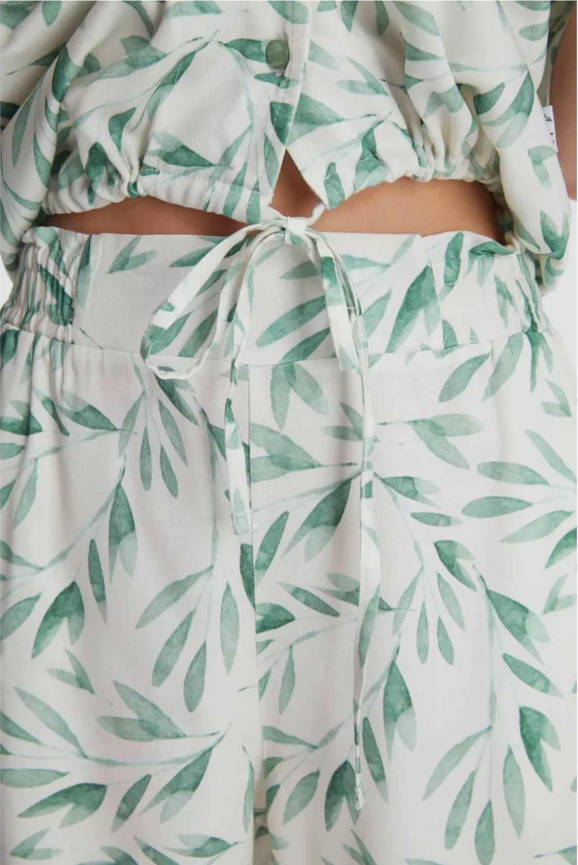 Ensemble Haut + Short Floral