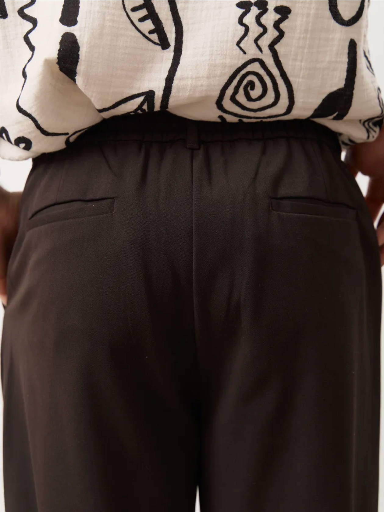 Pantalon à pinces