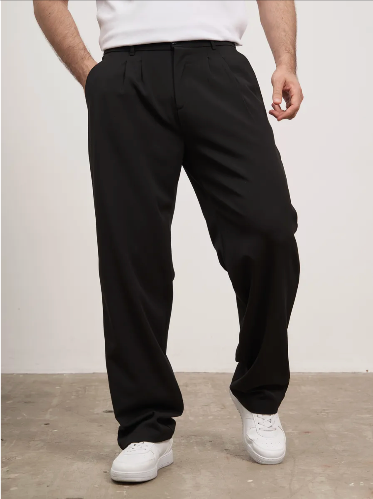 Pantalon à pinces
