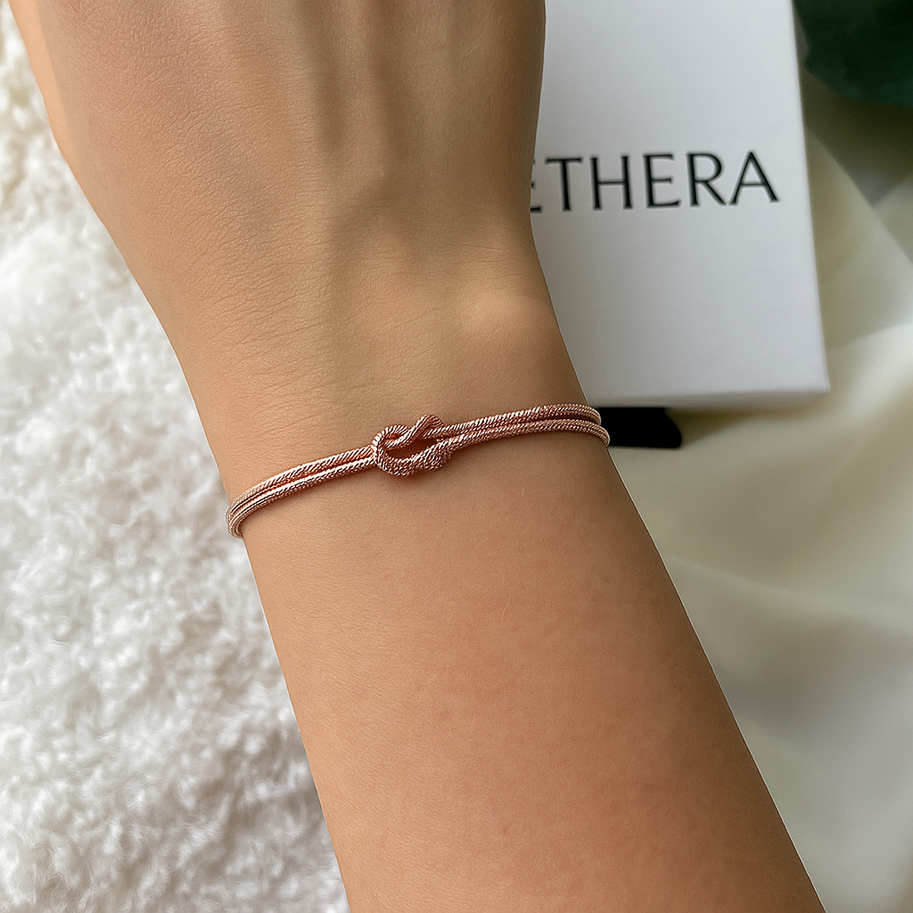 Bracelet Noeud D'Amour