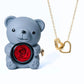 Ours Eternel & Collier Personnalisé
