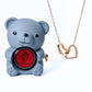 Ours Eternel & Collier Personnalisé