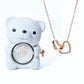 Ours Eternel & Collier Personnalisé