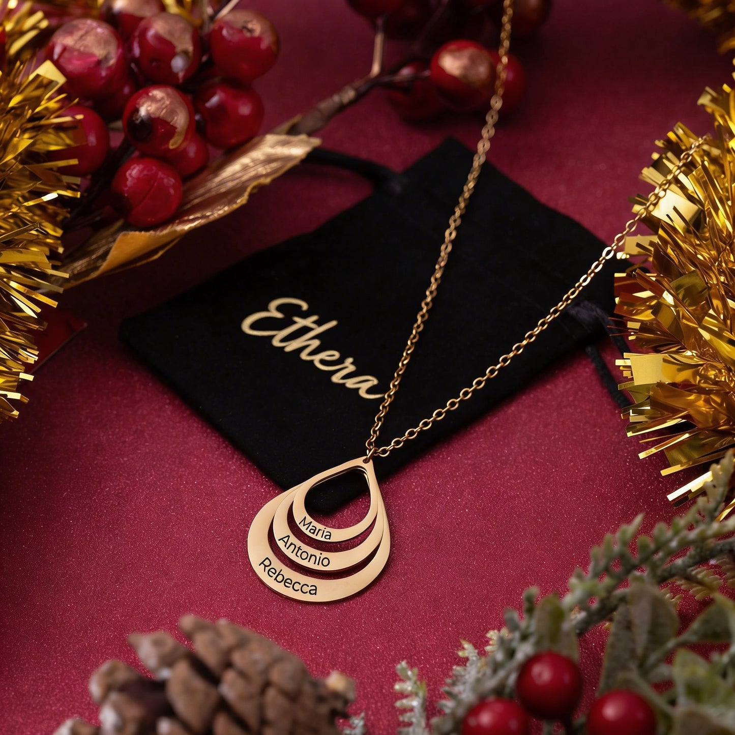 Collier Prénoms du Cœur
