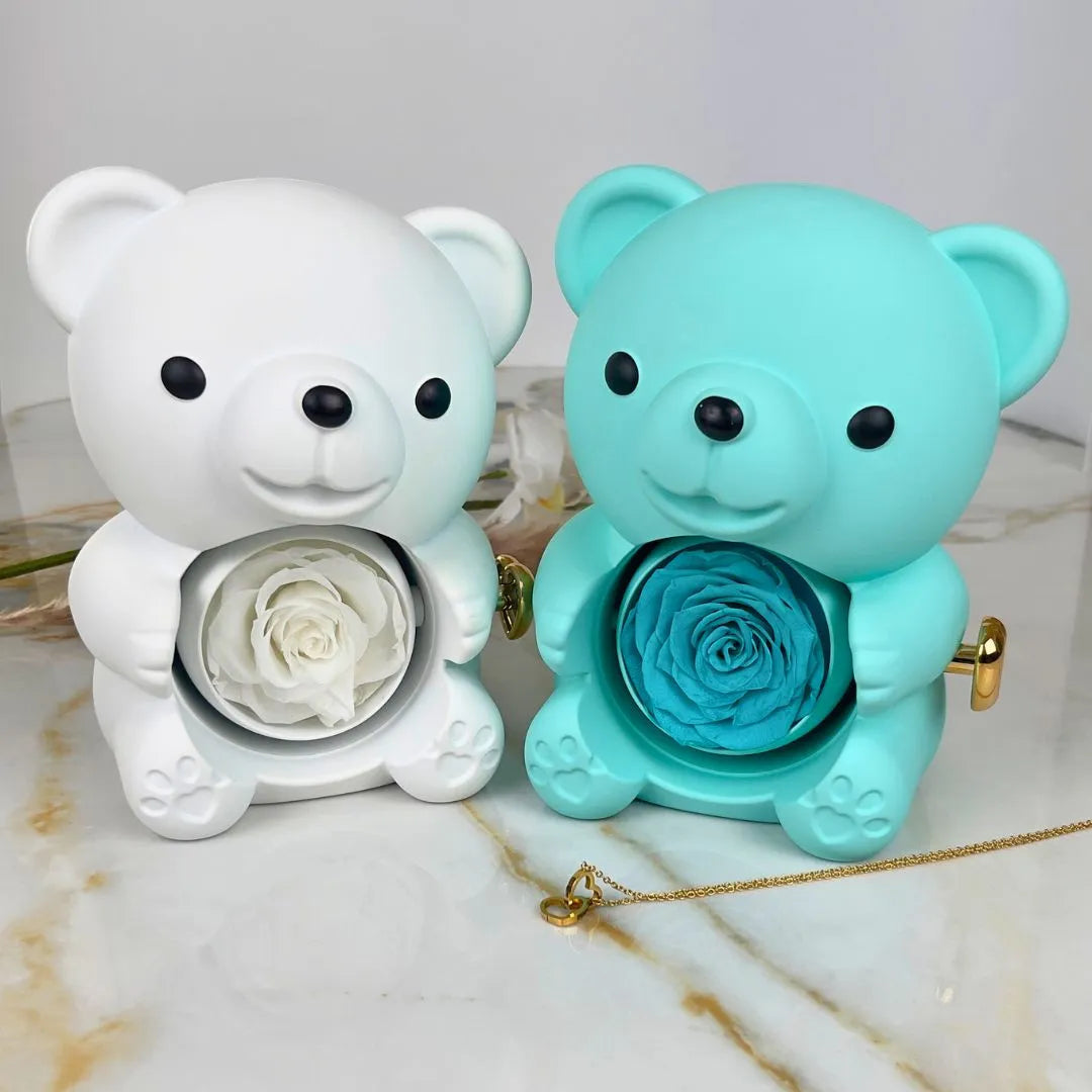 Ours Eternel & Collier Personnalisé