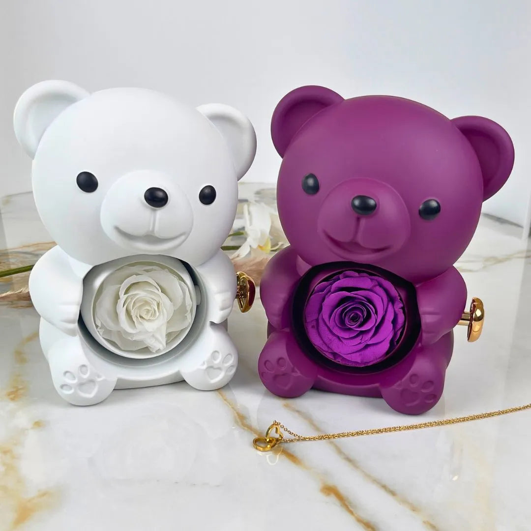 Ours Eternel & Collier Personnalisé